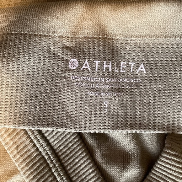 Athleta Aurora Scoop Bra D-DD in Eucalyptus Olive Size: S - Picture 3 of 3